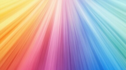 Obraz premium A vibrant, colorful gradient with rays of light creating a dynamic and uplifting atmosphere.