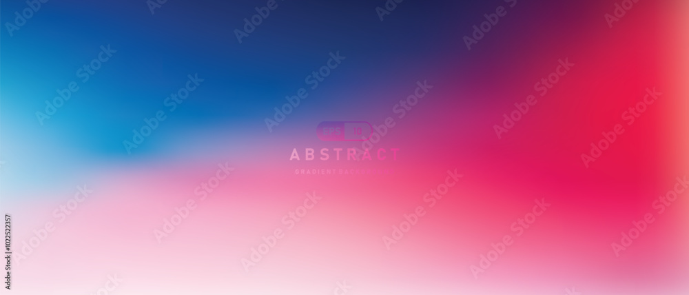 Aufkleber Abstract background,color vector banner gradient pattern. Blurred light fuzz colorful gradient background. Vector soft horizontal backdrop background design,​ wallpaper​ design, art​ design, painting