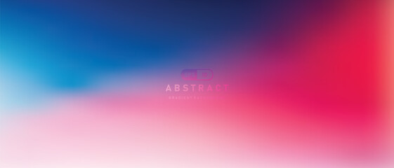Fototapeta premium Abstract background,color vector banner gradient pattern. Blurred light fuzz colorful gradient background. Vector soft horizontal backdrop background design,​ wallpaper​ design, art​ design, painting