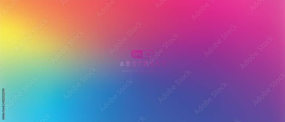 Aufkleber Abstract background,color vector banner gradient pattern. Blurred light fuzz colorful gradient background. Vector soft horizontal backdrop background design,​ wallpaper​ design, art​ design, painting