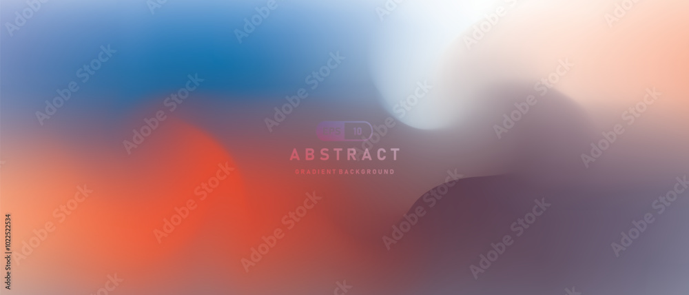Poster Abstract background,color vector banner gradient pattern. Blurred light fuzz colorful gradient background. Vector soft horizontal backdrop background design,​ wallpaper​ design, art​ design, painting