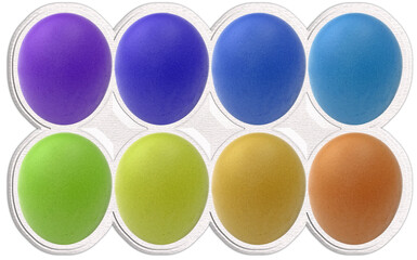 Des œufs couleurs 