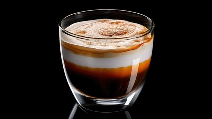 walled coffe cup top view