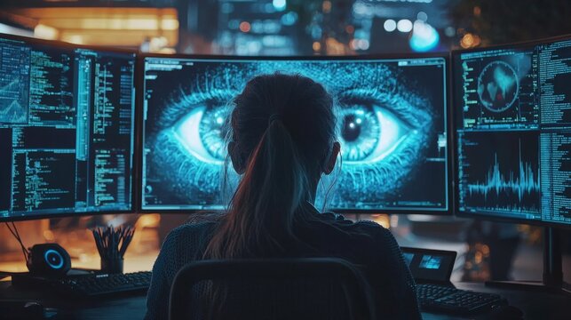 Cybersecurity threat detection software scanning for malware and phishing attacks