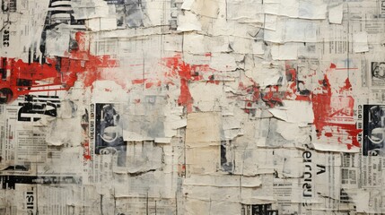 Fototapeta premium composition news print texture