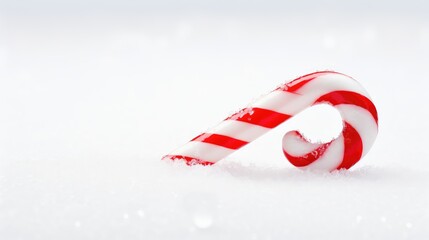 festive red and white