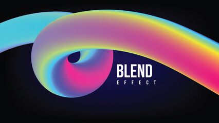 Abstract background, Colorful Blend effect background