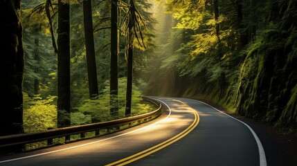 Fototapeta premium adventure oregon road trip