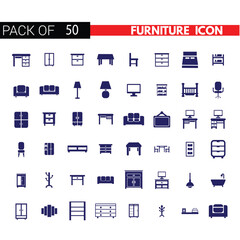 50 Furniture icon sheet