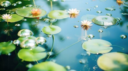 nature air bubbles in water