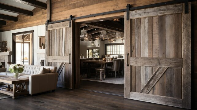 mechanism inside door