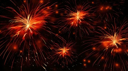 night fire background