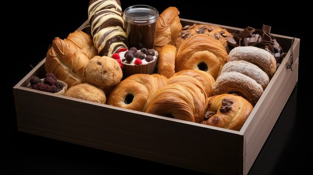 cookies food in a box