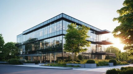 steel office building exteriors
