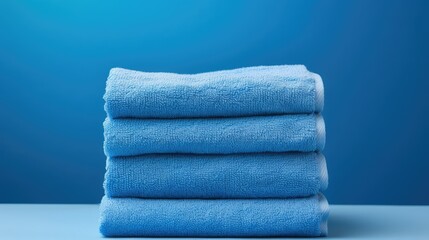 calm clean blue background