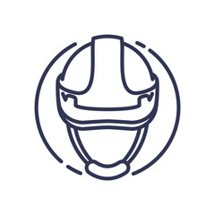 Line art of plumbing tools symbolizing safety and professionalism in maintenance.