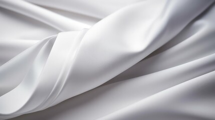 Obraz premium luxurious white shirt texture