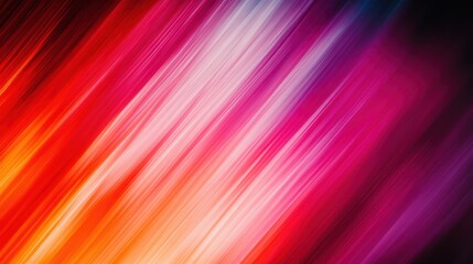 Vibrant abstract diagonal lines background in red blue