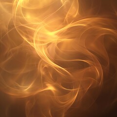 Fototapeta premium A soft, glowing light design background featuring abstract circular patterns in warm tones of gold and peach, creating a soothing, ethereal effect. 8k UHD, suitable for high-quality printing 