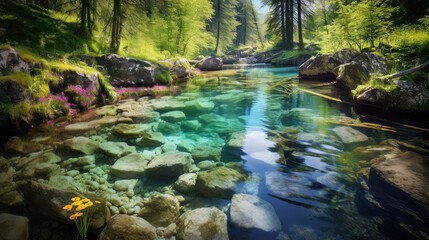 Fototapeta premium ground nature spring