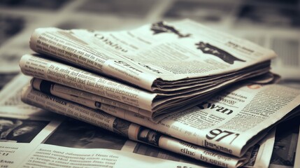 up news print texture