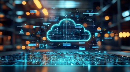 Remote work collaboration on cloud-based platforms with virtual brainstorming