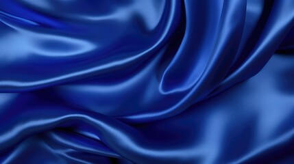 Fototapeta premium smooth blue fabric texture