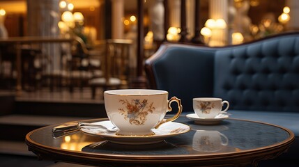 elegant hotel coffee