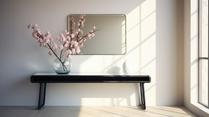 decorative mirror table