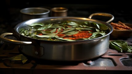 sauce bay leaves