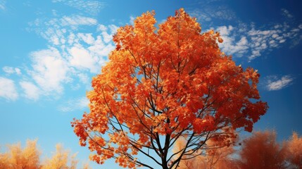autumn tree graph