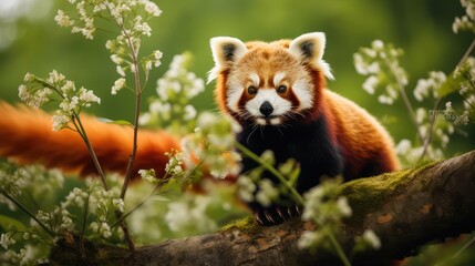 forest red panda