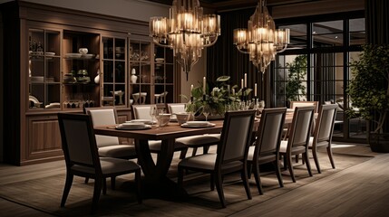 Obraz premium furniture home interior wood