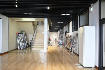 学校の廊下