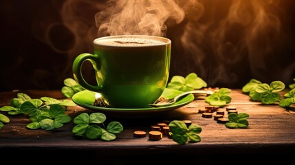 mug st patricks day coffee