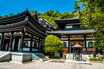 Hasedera temple in Kamakura, Japan