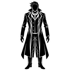 Thanksgiving Dressing Silhouette Vector Illustration on White Background  Festive and Delicious Design