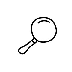 magnifying glass doodle