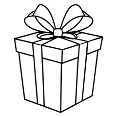 gift box isolated on white