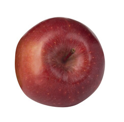 Red apple with stem