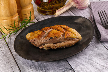 Delicous roasted duck breast fillet