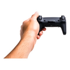 Hand Holding Video Game Controller
