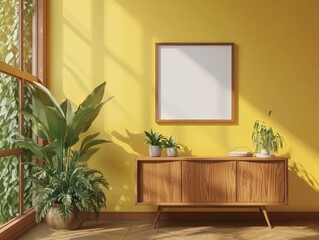 Yellow Wall Interior.