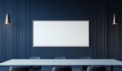 Fototapeta premium Meeting Room Mockup.