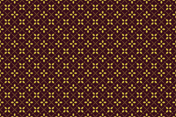 Traditional Luxury Batik With Gold Leaf