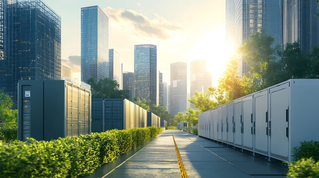An advanced energy storage system in a smart city ensuring reliable access to renewable resources