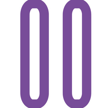 Pause Icon Logo Design