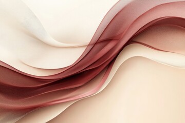 Abstract Beige And Red Wave Pattern Background Texture