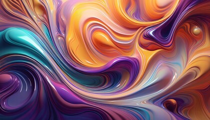 Liquid or Marble Swirl Background