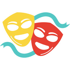 Theater Masks Icon